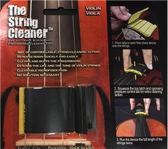 The String Cleaner - Violin, Viola and Guitar Options