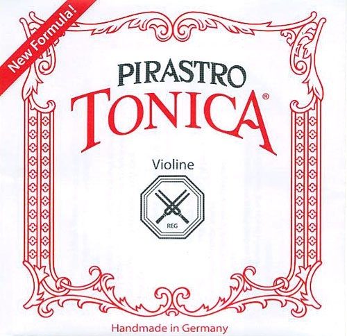 Tonica Violin String E Ball Plain Silvery Steel Medium (Packet)