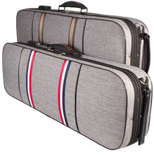 Load image into Gallery viewer, GSJ OBLONG VIOLIN CASE STRIPED 4/4
