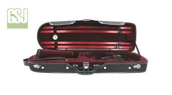GSJ TRADITION ROUND END PLYWOOD OBLONG VIOLA CASE