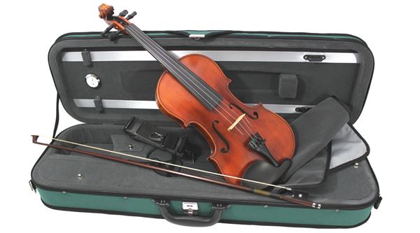 WESTBURY ANTIQUED VIOLIN OUTFIT WITH AURORA STRINGS
