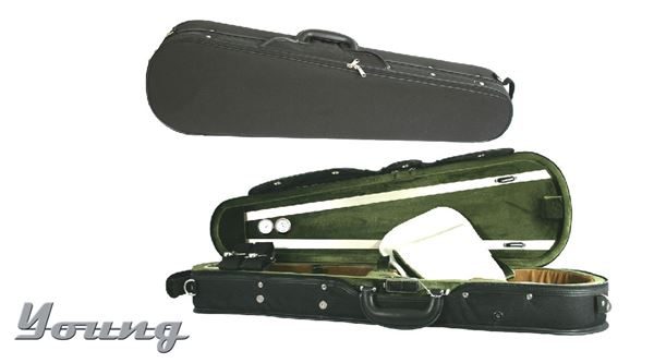 Young Shaped Deluxe Violin Case